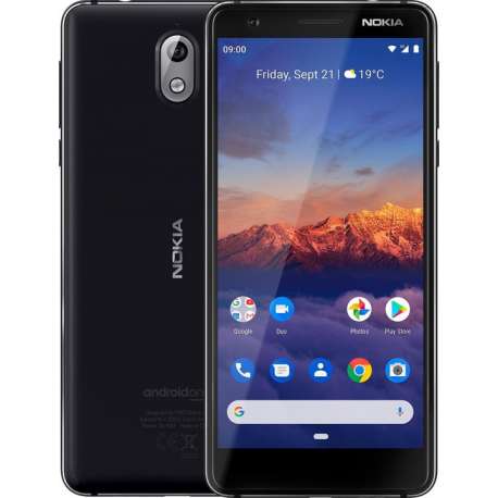 Nokia 3.1 - 16GB - zwart