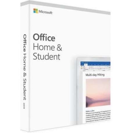 Microsoft Office 2019 Home and Student - Eenmalige aankoop - Alleen Geschikt voor Windows - Alle Europese talen installeerbaar