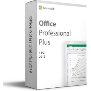 Microsoft Office 2019 - Professional Plus - Windows (doosje)