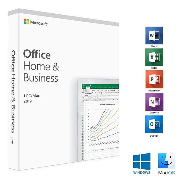 Microsoft Office 2019 Home And Business PC/Mac