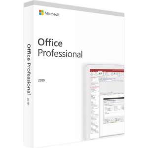 Microsoft Office 2019 Professional Plus (eenmalig betalen dus geen abonnementskosten)