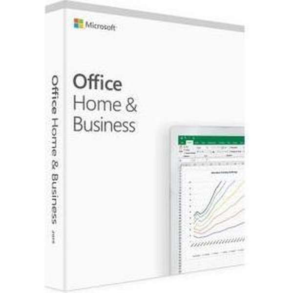 Microsoft Office 2019 Home & Business - eenmalige aankoop - Engels (code in doosje)