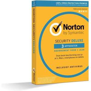 NortonLifeLock Norton Security Deluxe 1 licentie(s) 1 jaar Nederlands