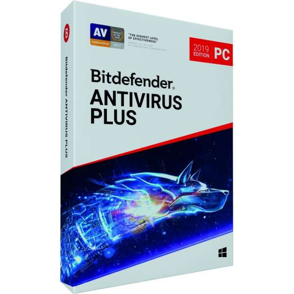 Bitdefender Antivirus Plus 2019 - 3 Apparaten - 2 Jaar - Windows