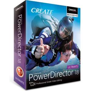 Cyberlink PowerDirector 18 Ultimate - Meertalig - Windows