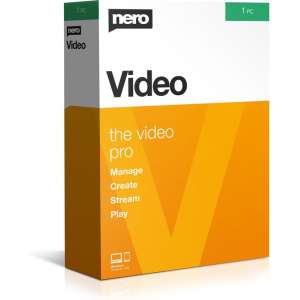 Nero Video 2020 - 1 Gebruiker - Meertalig - Windows Download