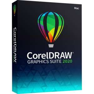 CorelDRAW Graphics Suite 2020 - Nederlands/ Engels/ Frans/ Duits - Mac Download