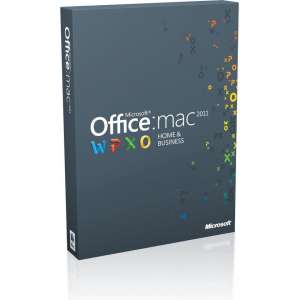 Microsoft Office Mac Home Business 2011 - Nederlands / ProductKey / 1 Licentie / Eurozone Medialess