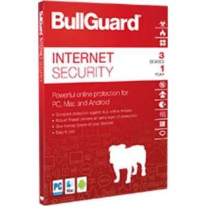 BullGuard IntSecSoftbox1Y3UWindows Only