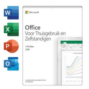 Microsoft Home & Business - Nederlands - 1 jaar abonnement