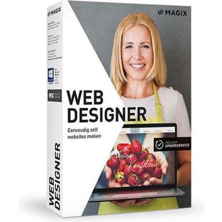 MAGIX Web Designer - Nederlands / Engels / Frans - Windows