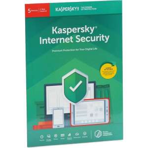 Kasperksy Internet Security | 5 Apparaten | 1 Jaar | Engelse verpakking | 2020