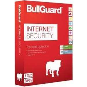 BullGuard Internet Security1Year3UsersMDLRetail