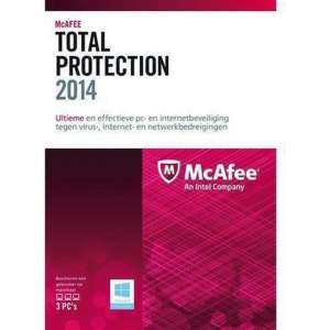 Software Mcafee Total Protection 2014 3 User nl