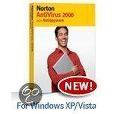 Symantec Norton AntiVirus 2008, UPG, CD, W32, EN