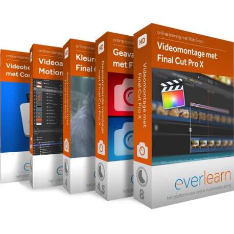 Ultieme Apple pro video trainingsbundel | online training | everlearn