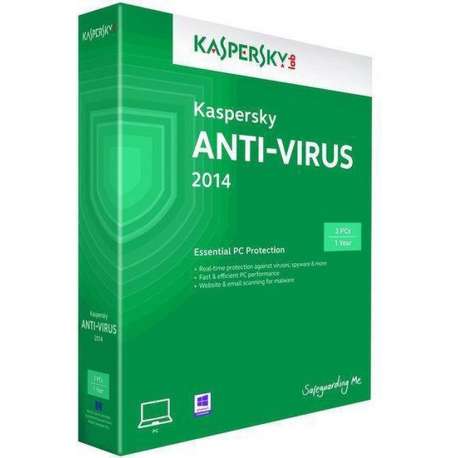 Kaspersky, Anti Virus 2014 RB (3 PC) (Dutch / French)
