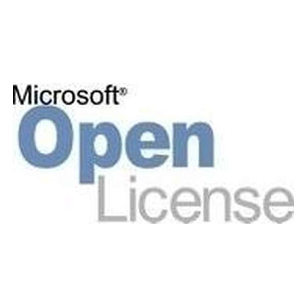 Microsoft Project Server CAL, Pack OLP NL, License & Software Assurance, 1 device client access license, EN Engels