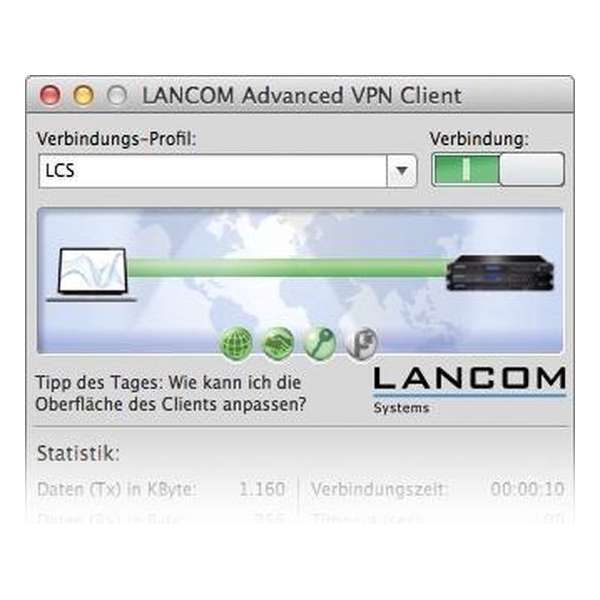 Lancom Systems Advanced VPN Client (Mac OS)
