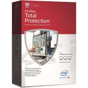 McAfee Total Protection 2015, 3 User (French)