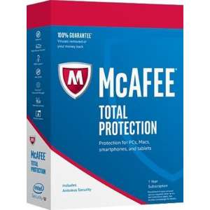 McAfee Total Protection 2017 Full license 5gebruiker(s) 1jaar Duits