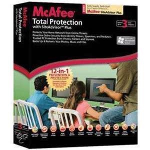 McAfee Total Protection 2008, NL 3-User