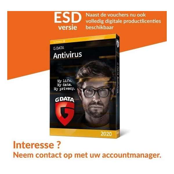 G Data AntiVirus OEM NL (fysieke voucher)