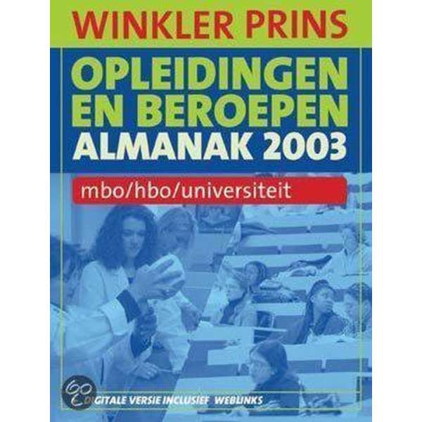 Winkler prins opleidingen en beroepenalmanak 2003