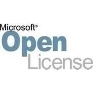 Microsoft Project, SA OLP NL(No Level), Software Assurance, EN Openlicentie(s) Engels