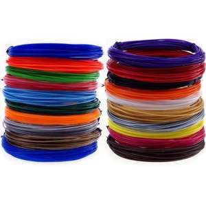 3D pen filament pakket XL 20 kleuren PLA