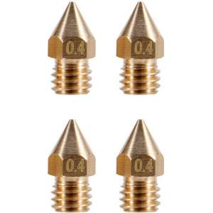 3D Printer Nozzles MK8 Nozzle 0.4mm  -set van 4