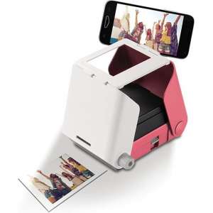 Mini directe fotoprinter, met smartphone, met Fujifilm Instax Mini-startpakket