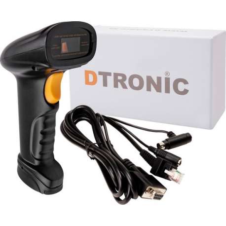 RS-232 Barcode Scanner - Handheld incl. adapter | DTRONIC - 910