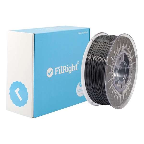 FilRight Maker PLA Filament - 1.75mm - 1 kg - Donker Grijs