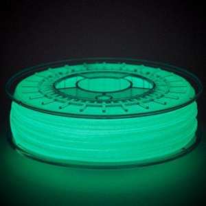 PLA filament 1kg HotOrange3D - Product Kies je kleur: Glow-in-the-dark-Groen