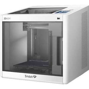 3D-Printer Sindoh 3Dwox 1 12 7 Cm Kleuren-Touchscreen GeÃ¯ntegreerde Camera Flexibel Metaalbed Incl. Software