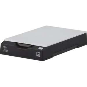 Fujitsu fi-65F 600 x 600 DPI Flatbed scanner Zwart, Grijs