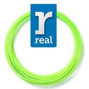 10m High-quality PLA 3D-pen Filament van Real Filament kleur fluoriserend groen