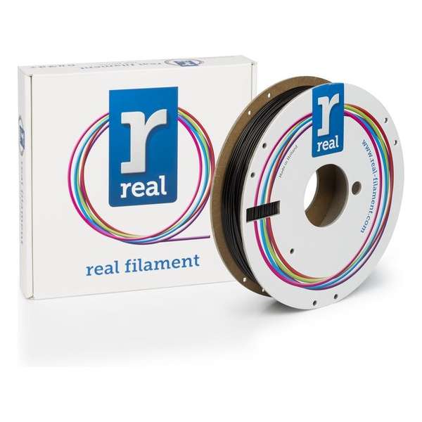 REAL Filament PLA zwart 1.75mm (500g)