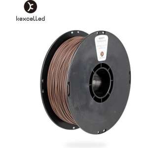 kexcelled-wood PLA-1.75mm-brown-1000g(1kg)-3d printing filament