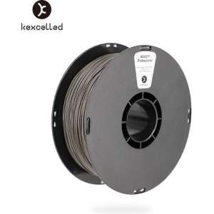 kexcelled-wood PLA-1.75mm-Black/Zwart-1000g(1kg)-3d printing filament