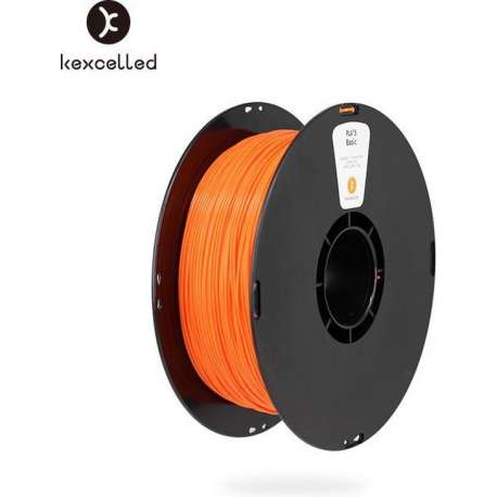 kexcelled-PLA-1.75mm-oranje/orange-1000g(1kg)-3d printing filament