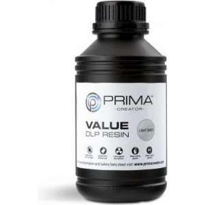 Prima Creator PrimaCreator Value UV / DLP Resin - 500 ml - Light Grey