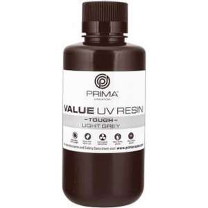 Prima Creator PrimaCreator Value Tough UV Resin (ABS Like) - 500 ml - Light Grey
