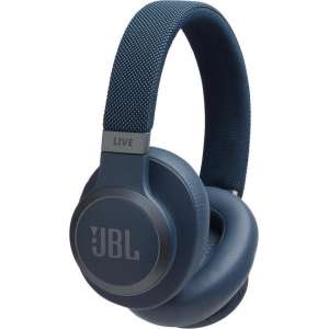 JBL Live 650BT NC Blauw - Noise cancelling koptelefoon