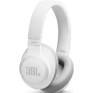 JBL Live 650BT NC Wit - Noise cancelling koptelefoon