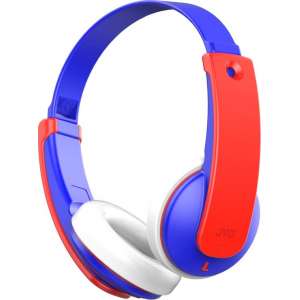 JVC HA-KD9BT-A-E Draadloze kinder koptelefoon blauw/rood