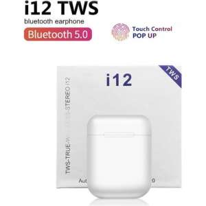 I12 TWS draadloze earpods 5.0 touch bluetooth