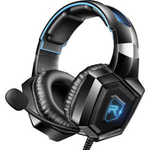 Runmus Gaming headset voor Ps4 - ps5 - Xbox - PC - Nintendo switch - LED lights