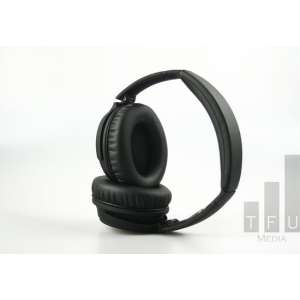 Draadloze koptelefoon- Noise cancelling- Inklapbaar- Draaibare oorschelpen-10 meter bereik-Wireless head phone - Zwart